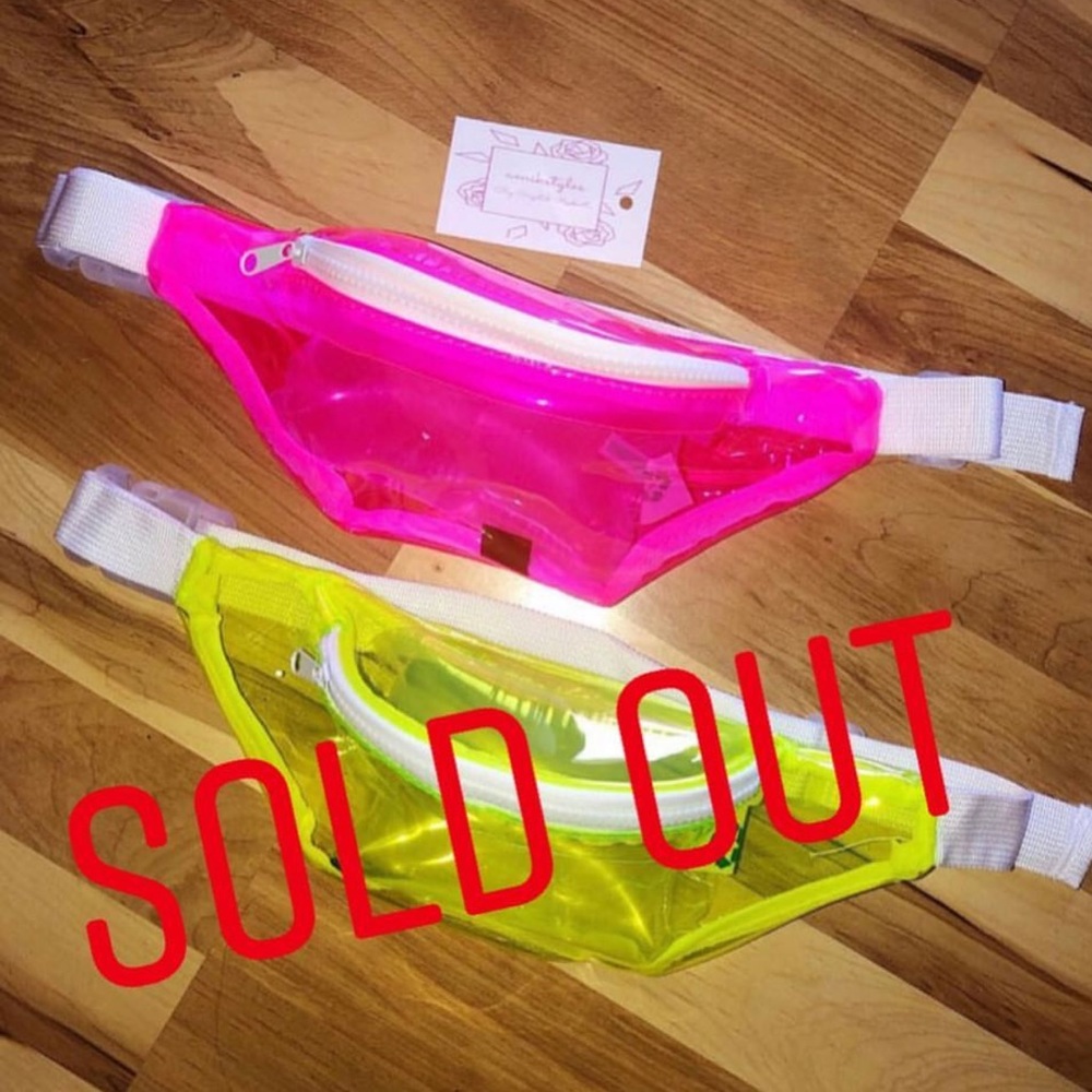 Neon Pink Fanny pack